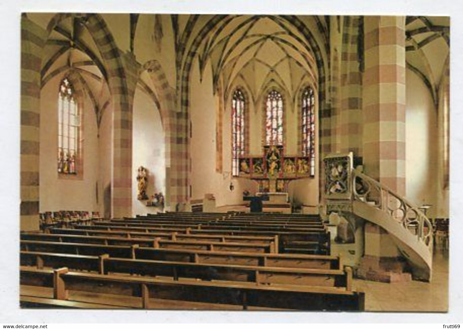 AK 097821 GERMANY - Bad Königshofen I. Gr. - Kath. Stadtpfarrkirche - Bad Koenigshofen