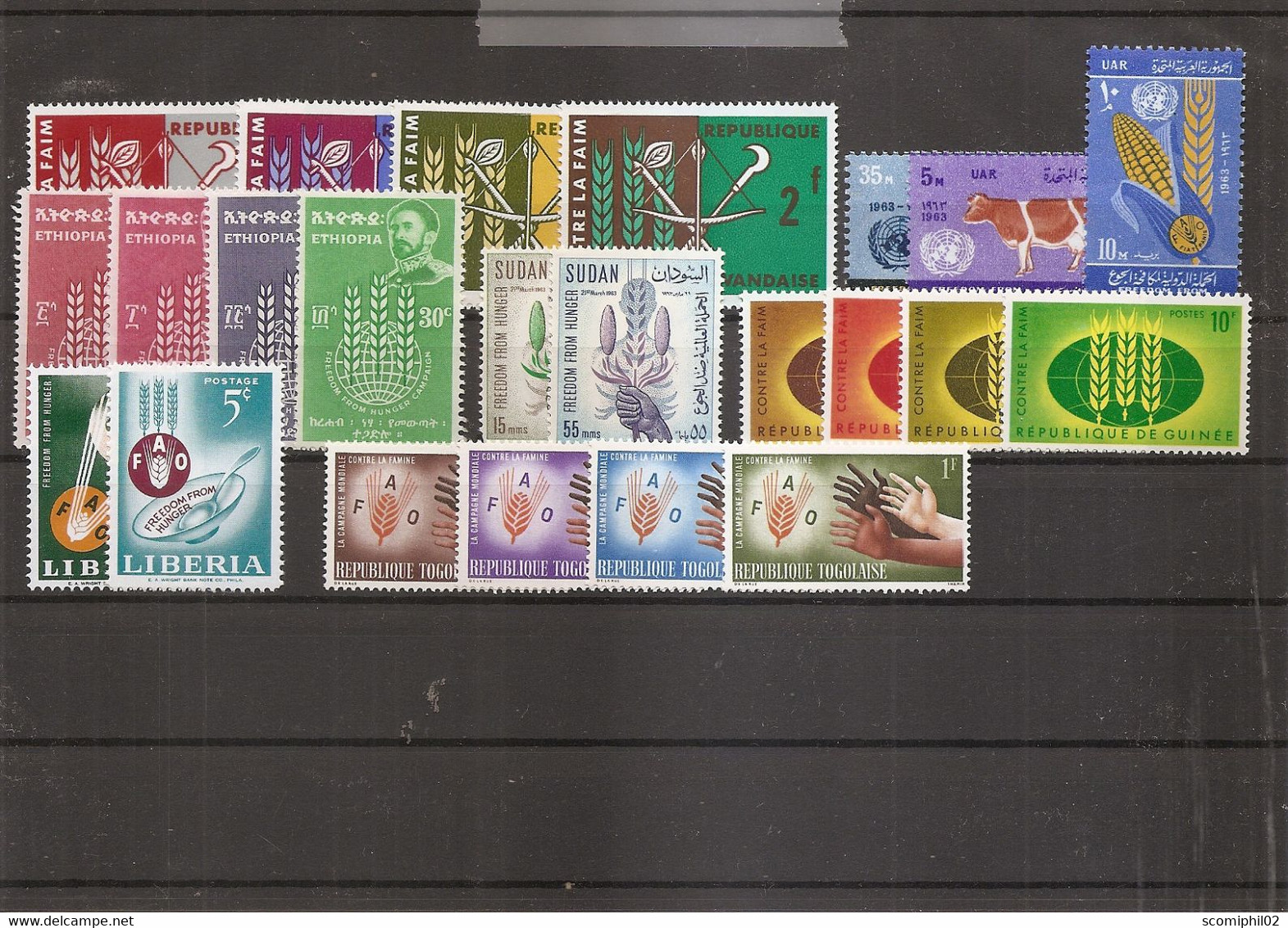 Contre La Faim ( Lot De Timbres Divers Différents D'Afrique XXX -MNH ) - Contre La Faim