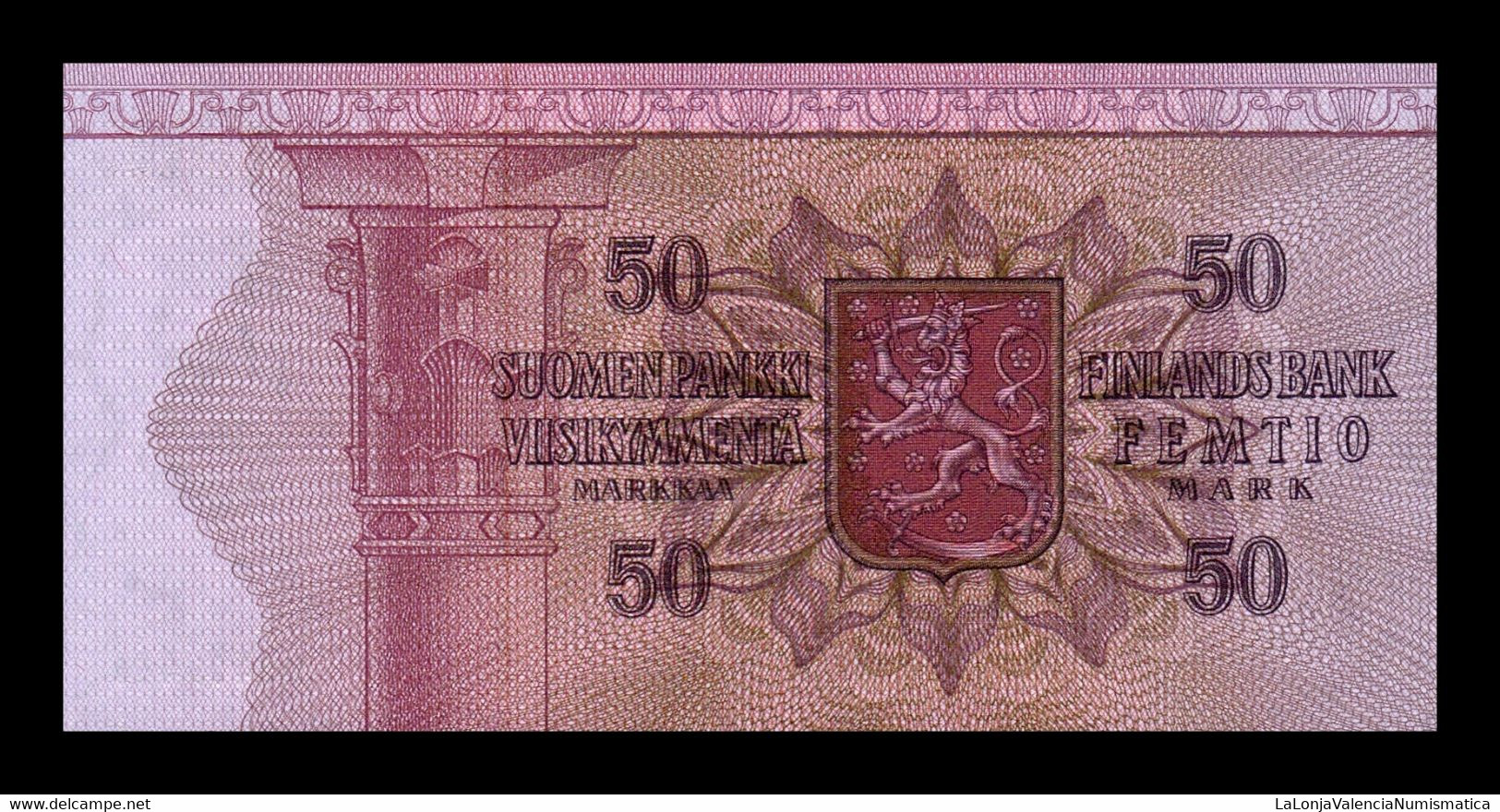 Finlandia Finland 50 Markkaa 1977 Pick 108a(35) SC UNC - Finland