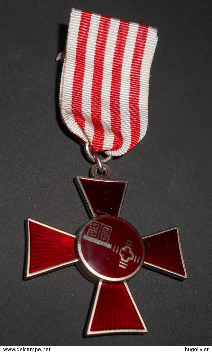 Reproduction Médaille Croix Du Mérite De Guerre Bremen Allemagne 1914 1918 WW1 Replica Fur Verdienst Im Krieg - Germany