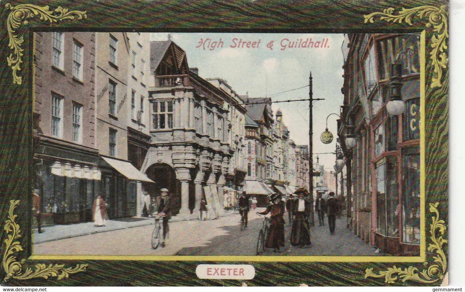 EXETER - HIGH STREET AND GUILDHALL - Exeter