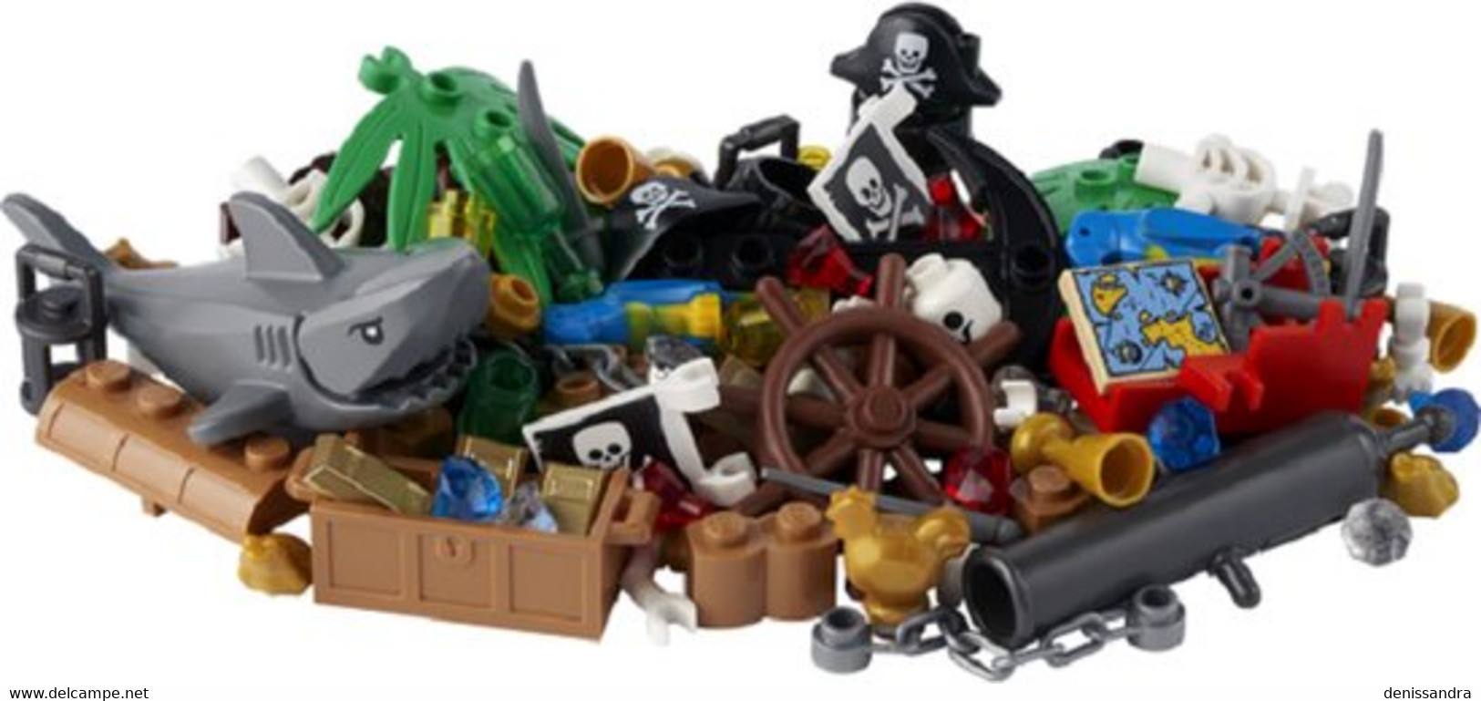 Lego 40515 Pack D’accessoires VIP Pirates Et Trésor Neuf Dans L'emballage ** - Lego System