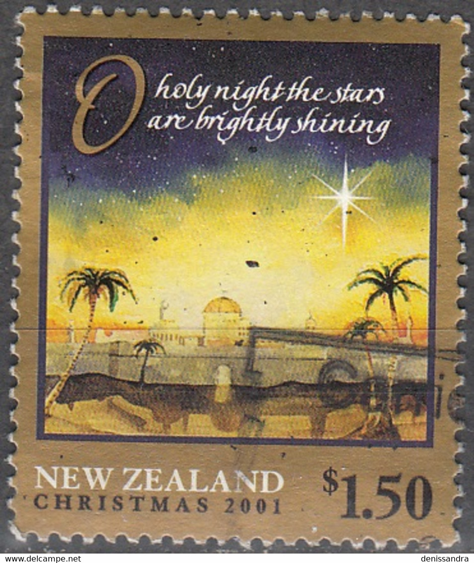 New Zealand 2001 Michel 1940 O Cote (2005) 1.60 Euro Chanson De Noël - Gebraucht