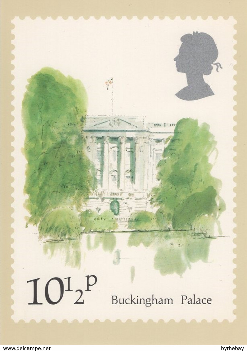 Great Britain 1980 PHQ Card Sc 910 10 1/2p Buckingham Palace - Tarjetas PHQ