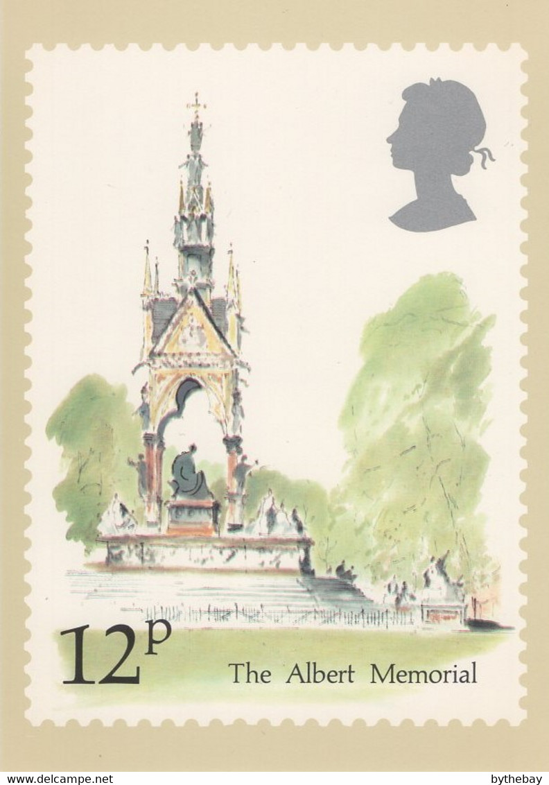 Great Britain 1980 PHQ Card Sc 911 12p The Albert Memorial - Carte PHQ