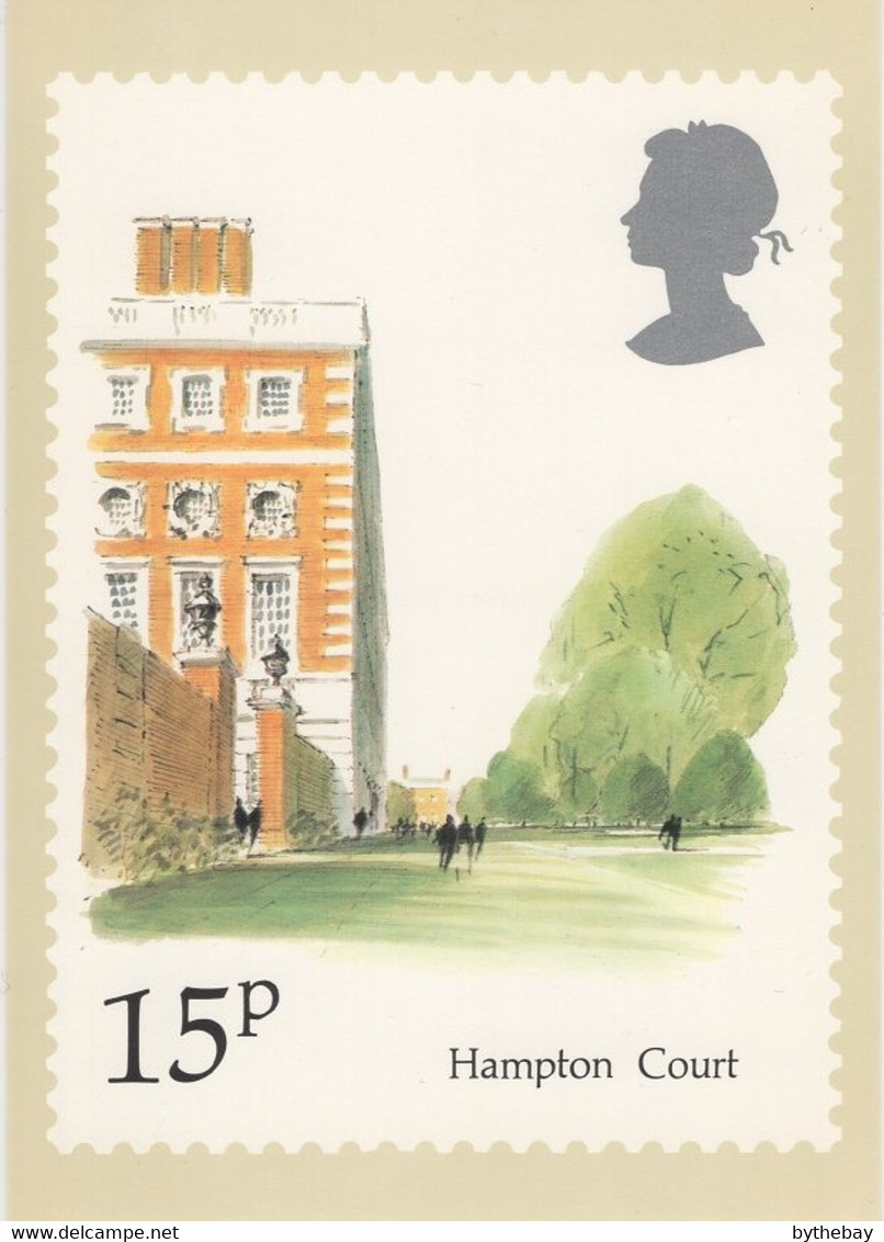 Great Britain 1980 PHQ Card Sc 913 15p Hampton Court - Cartes PHQ