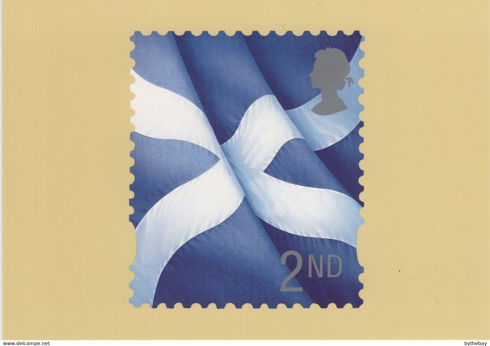 Great Britain Scotland 1999 PHQ Card Sc 14 2nd St. Andrew's Cross Flag - PHQ Cards