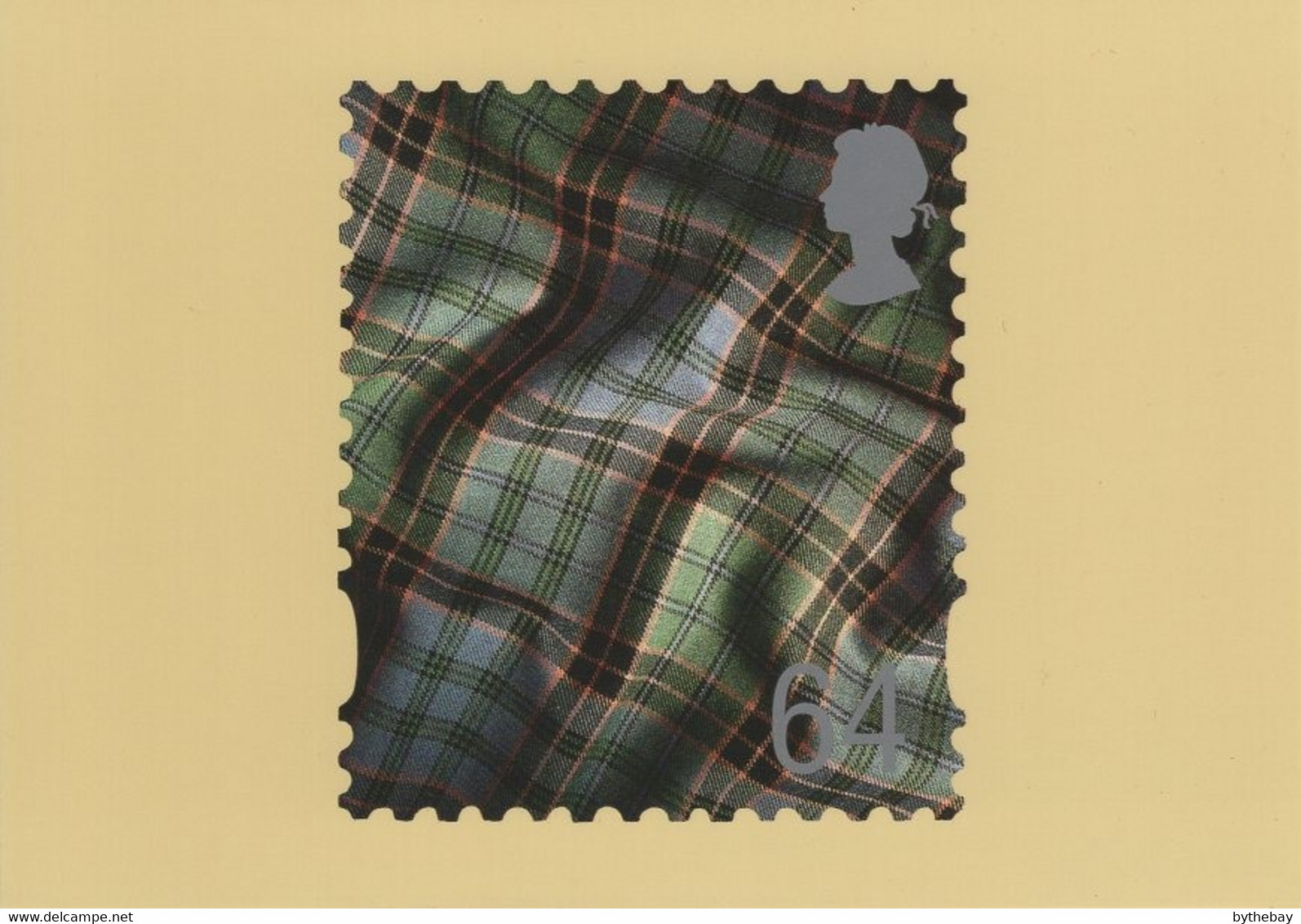 Great Britain Scotland 1999 PHQ Card Sc 17 64p Tartan - PHQ Karten