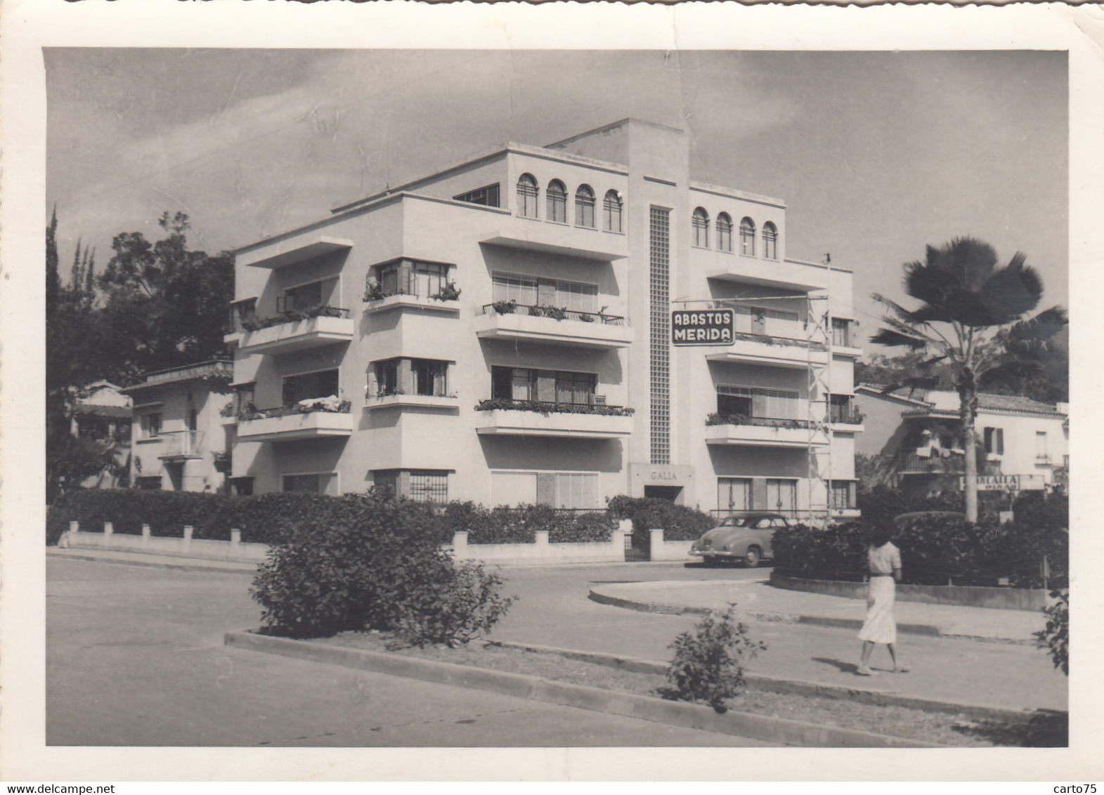 Venezuela - - Merida (?) - Edificio Galia - Photo H. Haller - 1951 - Venezuela