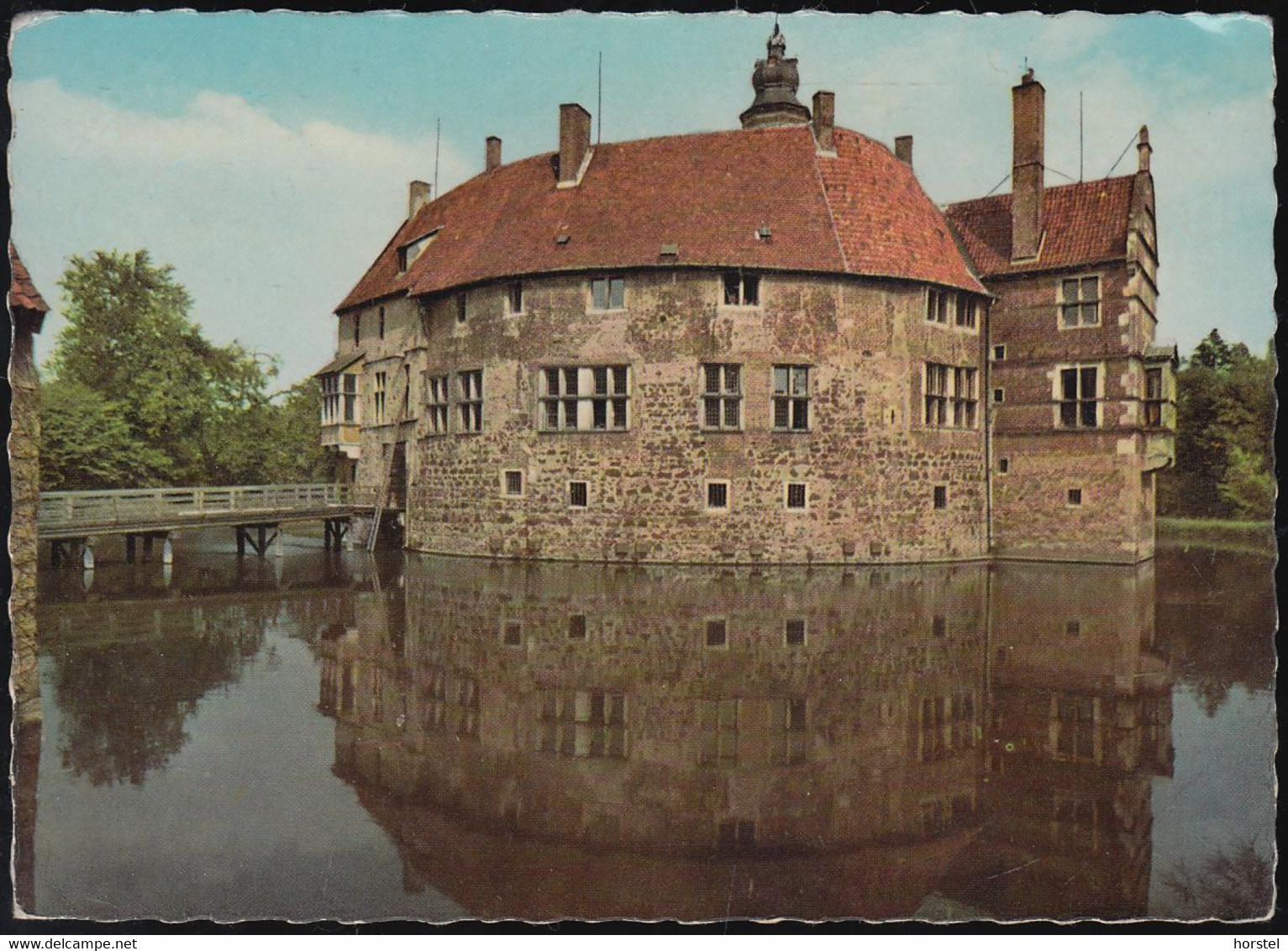 D-59348 Lüdinghausen - Wasserburg Vischering Um 1962 Stamp - Coesfeld