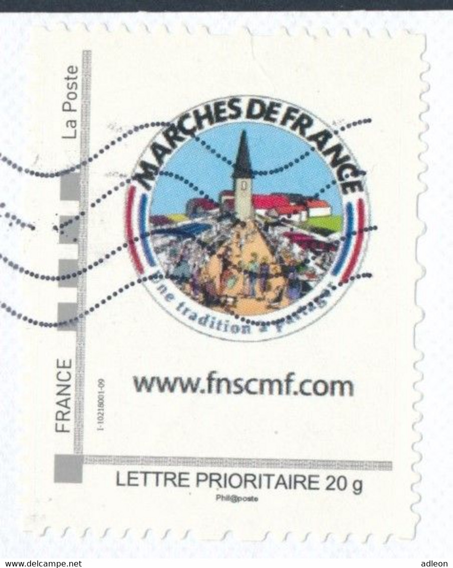 France-IDTimbres - Marchés De France - YT IDT 13 Sur Lettre Du 24-07-2012 - Cartas & Documentos