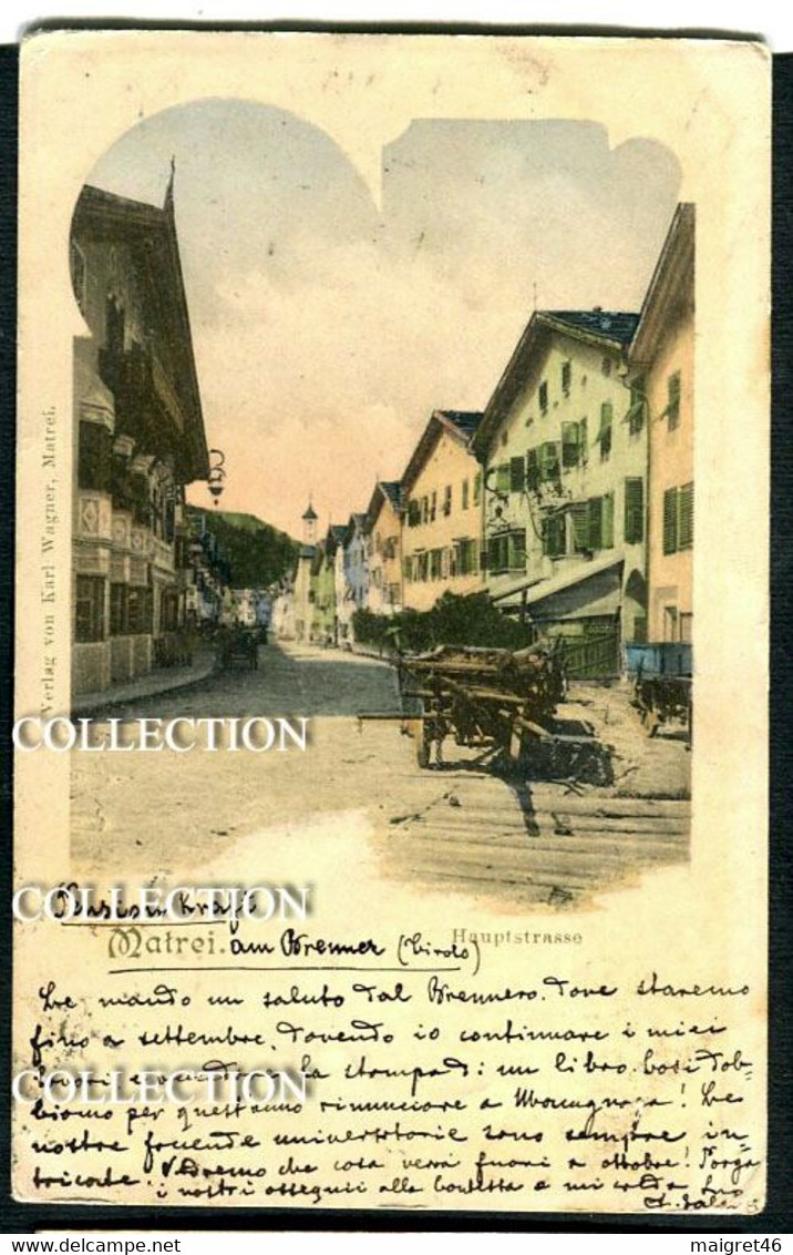 CARTOLINA MATREI TIROLO AUSTRIA VIAGGIATA ANNO 1904 - Matrei In Osttirol