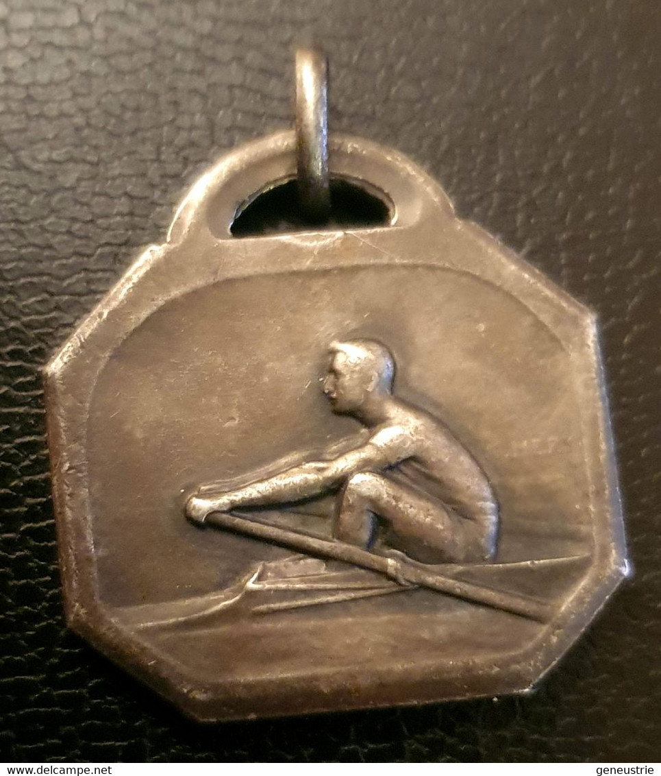 Belle Médaille De Récompense Bronze Argenté "Aviron - S.E. 1925" - Rowing