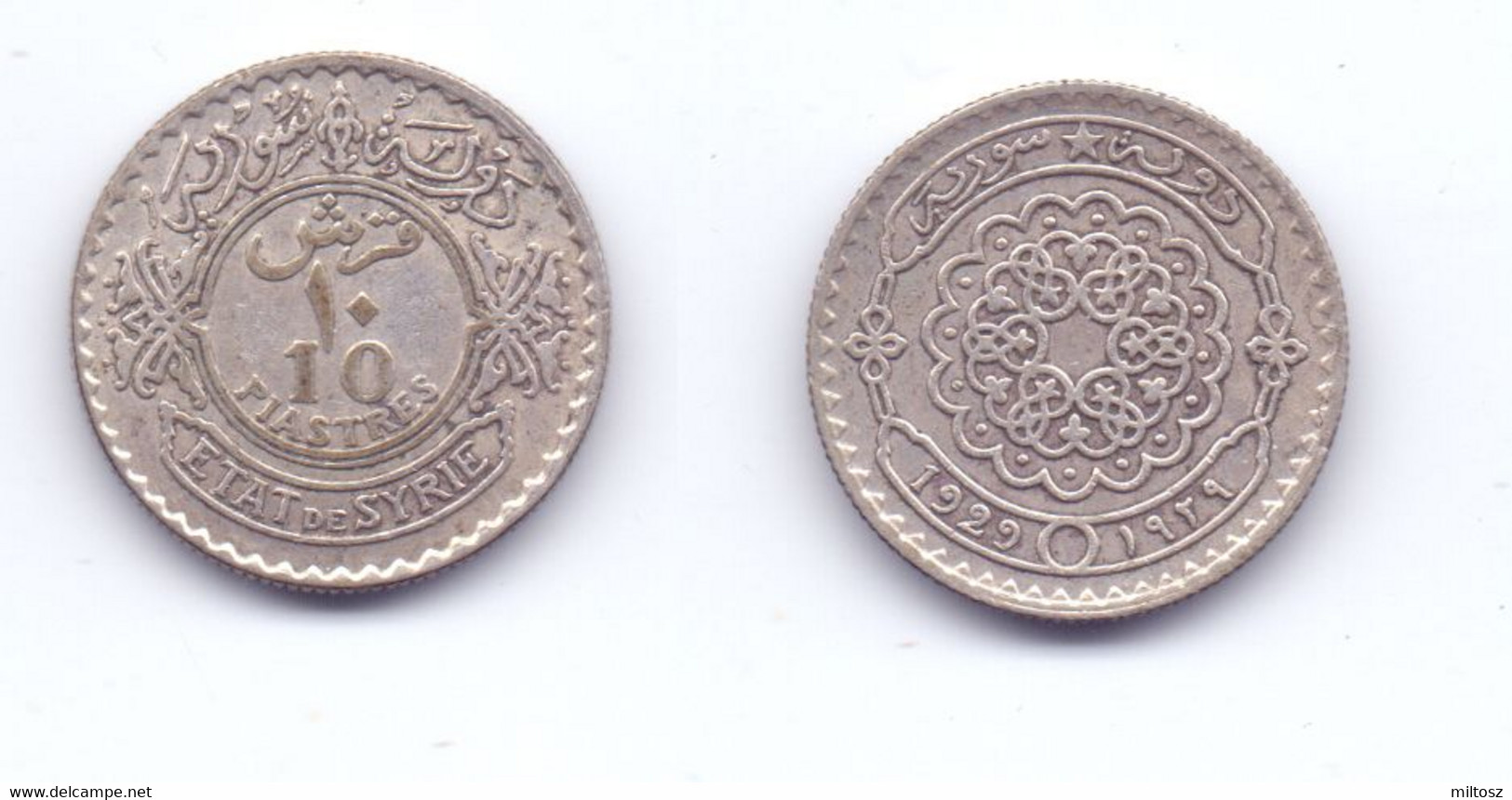 Syria 10 Piastres 1929 - Syria