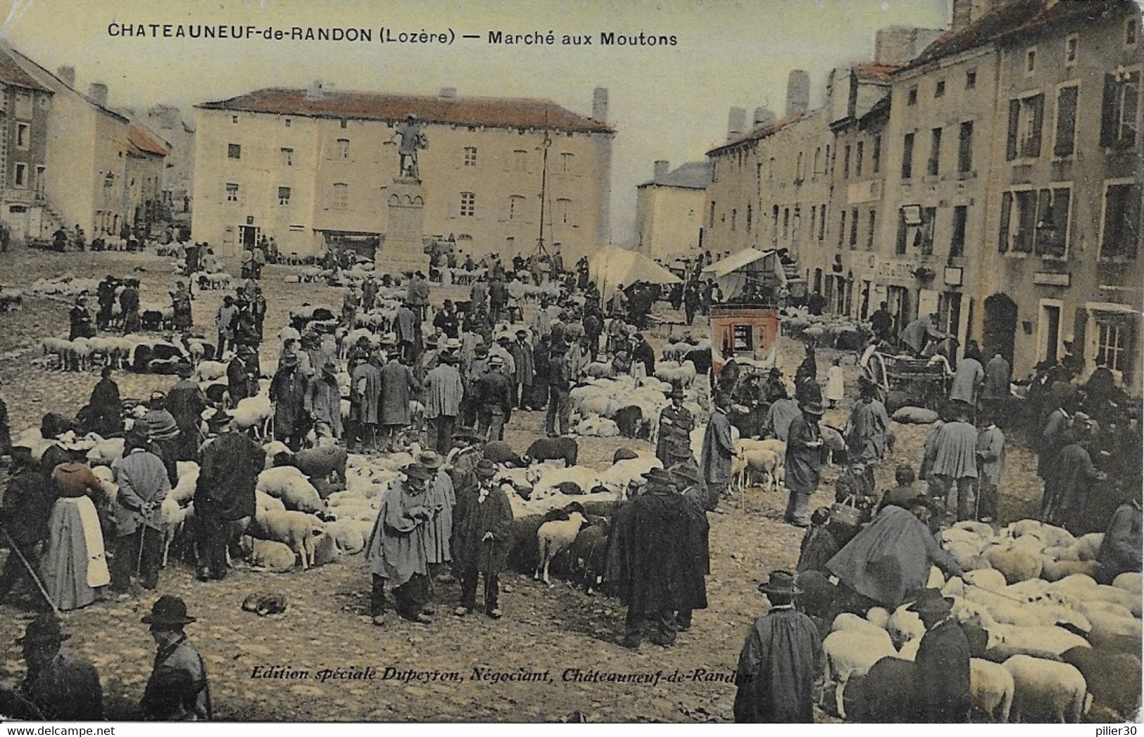 CHATEAUNEUF DE RANDON - MARCHÉ AUX MOUTONS - Prix Fixe - Chateauneuf De Randon