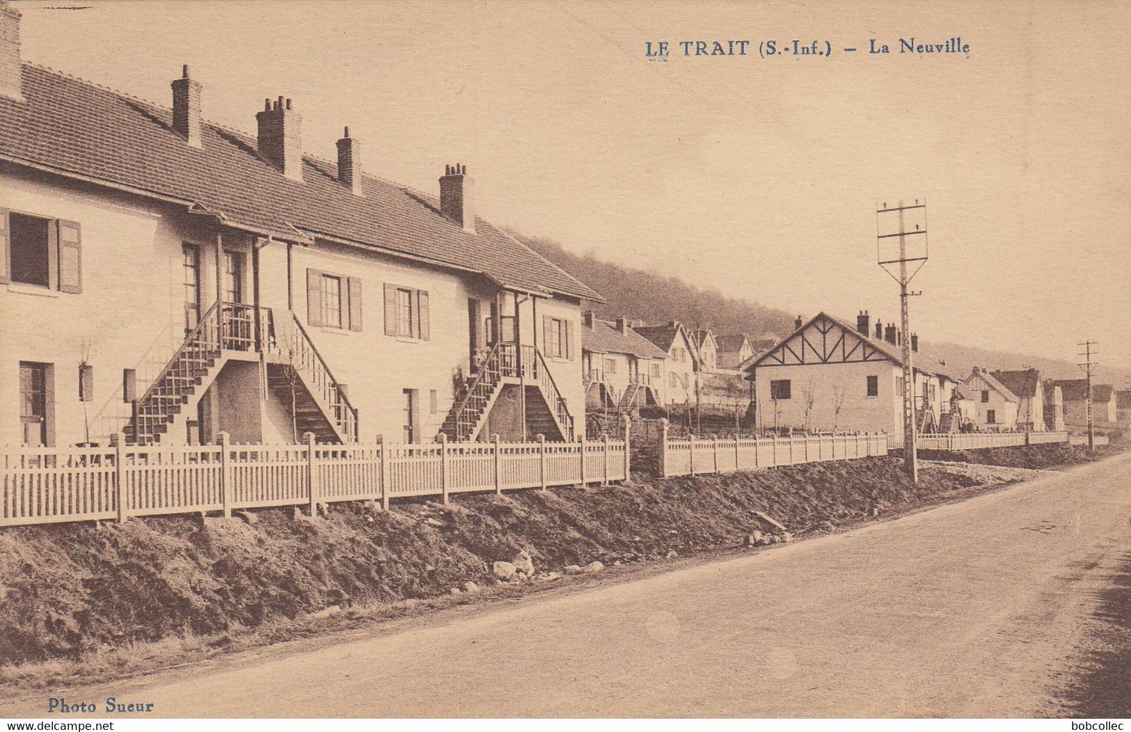 LE TRAIT (Seine-Maritime): La Neuville - Le Trait