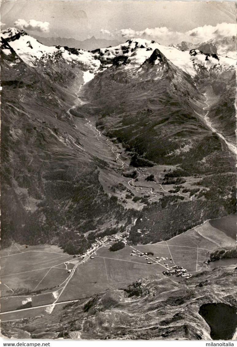 Sils Im Engadin Gegen Fextal - Fedoztal - Piz Tremoggia - Piz Fora Und Disgrazia (20-382) * 15. 7. 1965 - Sils Im Engadin/Segl