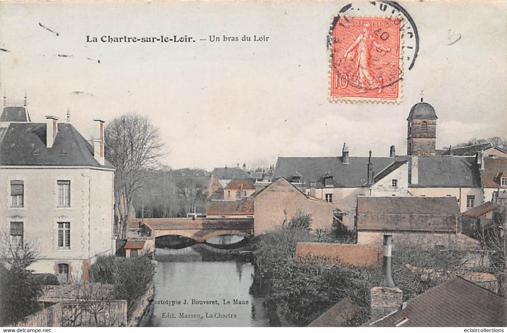 La Chartre Sur Le Loir      72        Un Bras De Loir         ( Voir Scan ) - Sonstige & Ohne Zuordnung