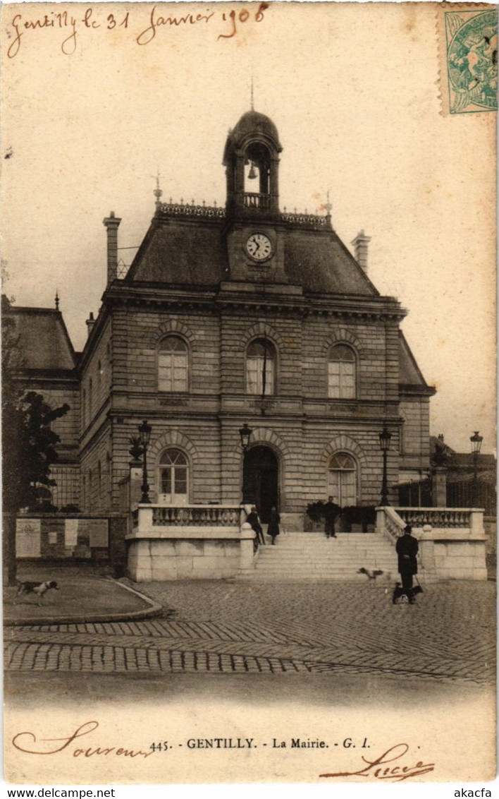 CPA AK Gentilly La Mairie FRANCE (1283040) - Gentilly