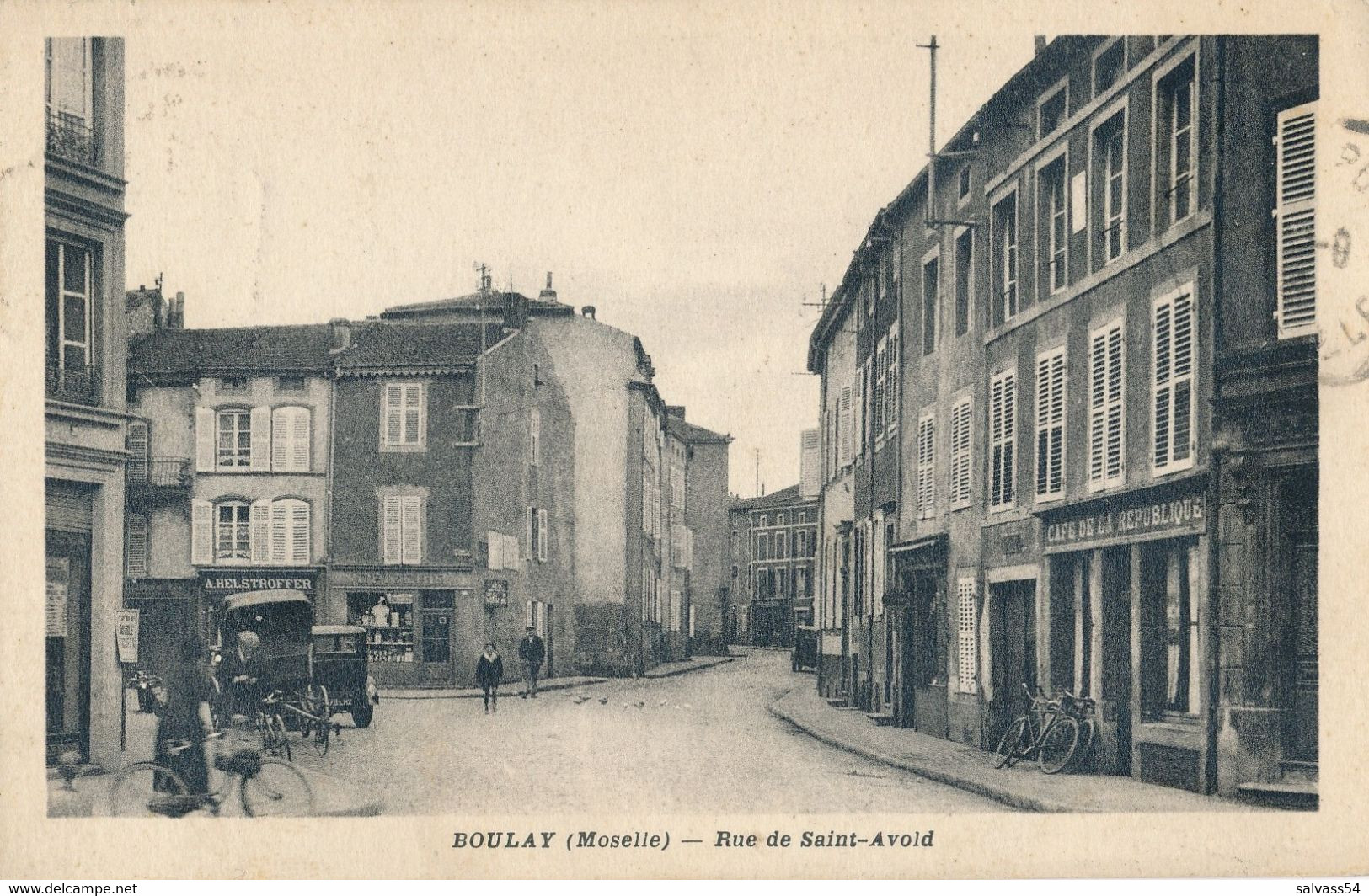 57) BOULAY - Rue De Saint-Avold - Boulay Moselle