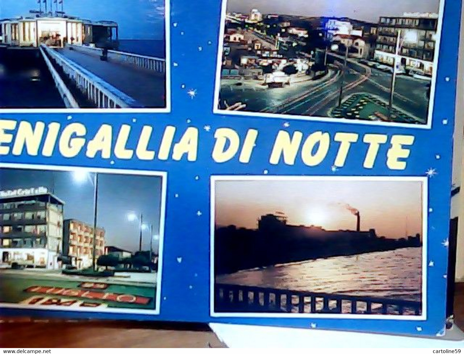 11 CARD SENIGALLIA VEDUTE  SPIAGGIA ALBERGHI  VBN1955/76 JB5877