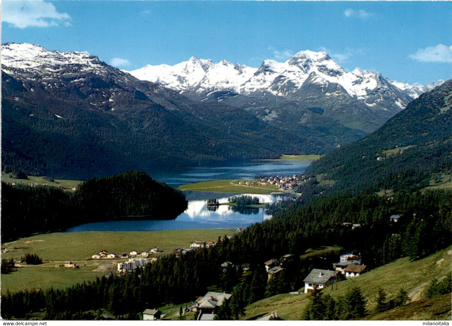 Blick Gegen Silvaplana, Oberengadin (166) - Silvaplana