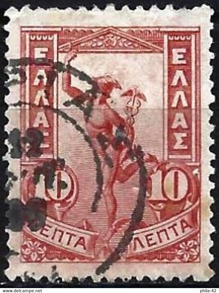 Greece 1902 - Mi 129 - YT 150 ( God Hermes Or Mercure ) Carmin - Used Stamps