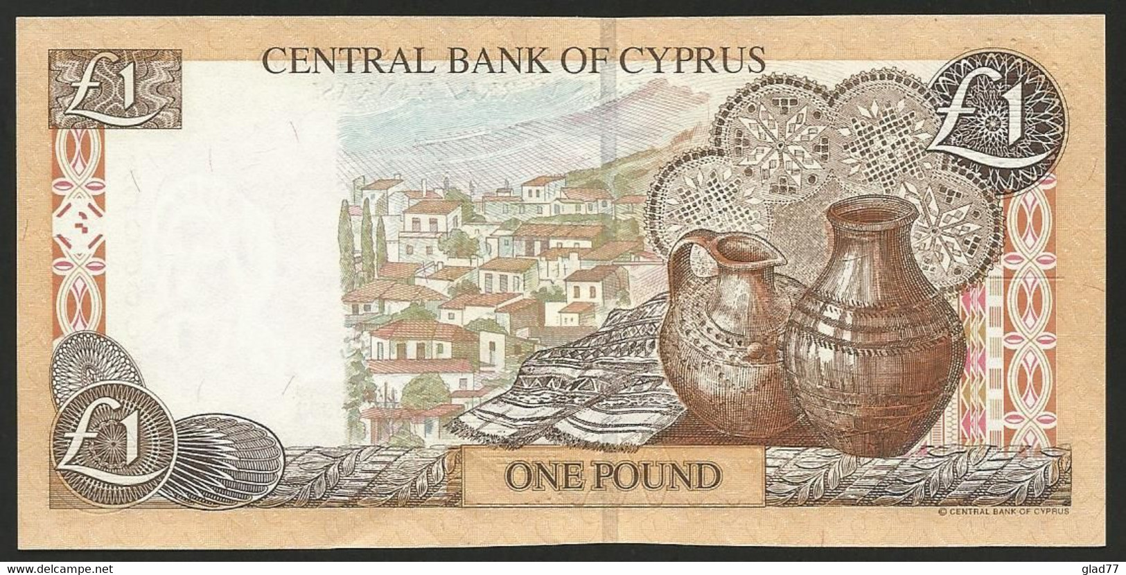 Cyprus  One Pound 1.12.1998  GEM UNC! - Cyprus