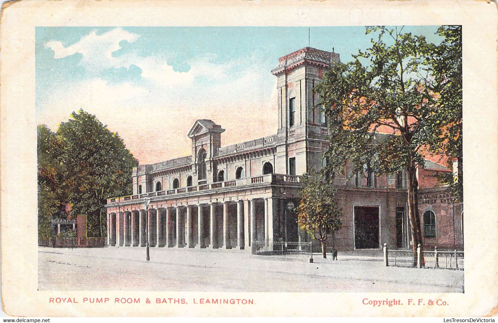 CPA Royaume Uni - Angleterre - Essex - Leamington - Royal Pump Room & Baths - F. F. & Co. - Colorisée - Illustration - Sonstige & Ohne Zuordnung