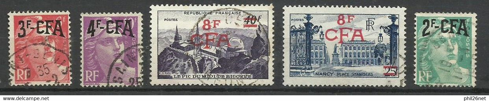 Réunion N° 294; 296; 298 ; 301 Et 302    Oblitérés B/ TB Voir Scans Soldé ! ! ! - Used Stamps