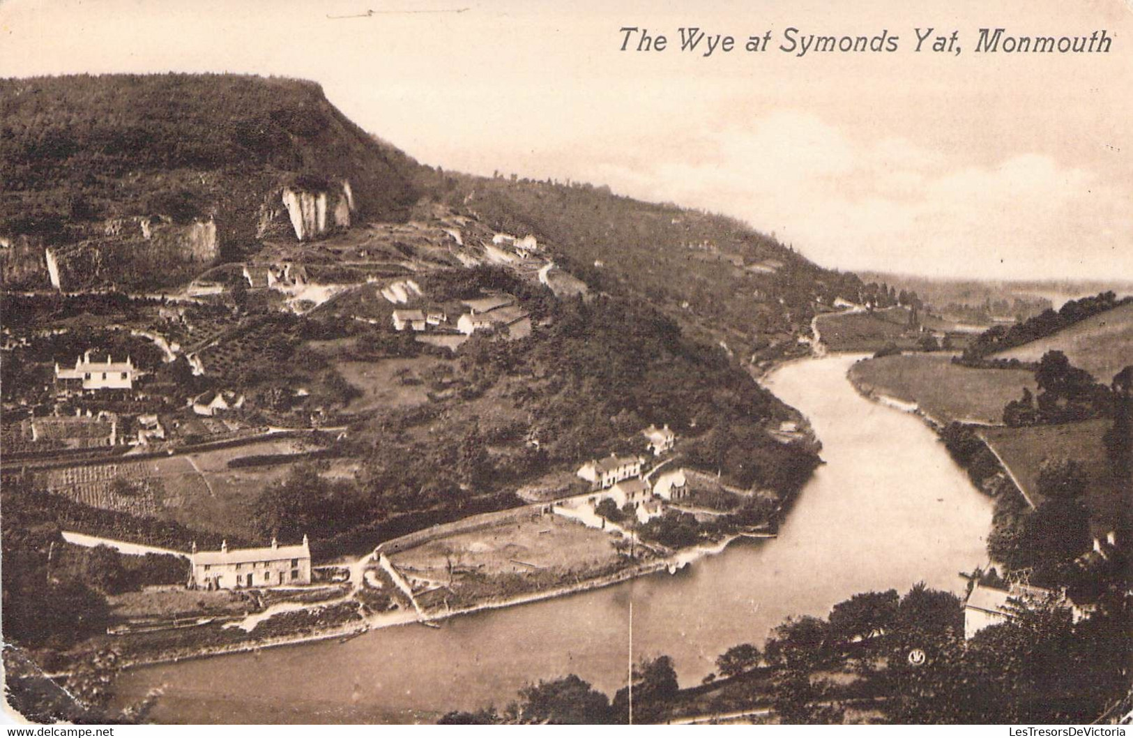 CPA Royaume Uni - Pays De Galles - Monmouthshire - The Wye At Symonds Yat - Valentine's Series - Rivière - Paysage - Monmouthshire