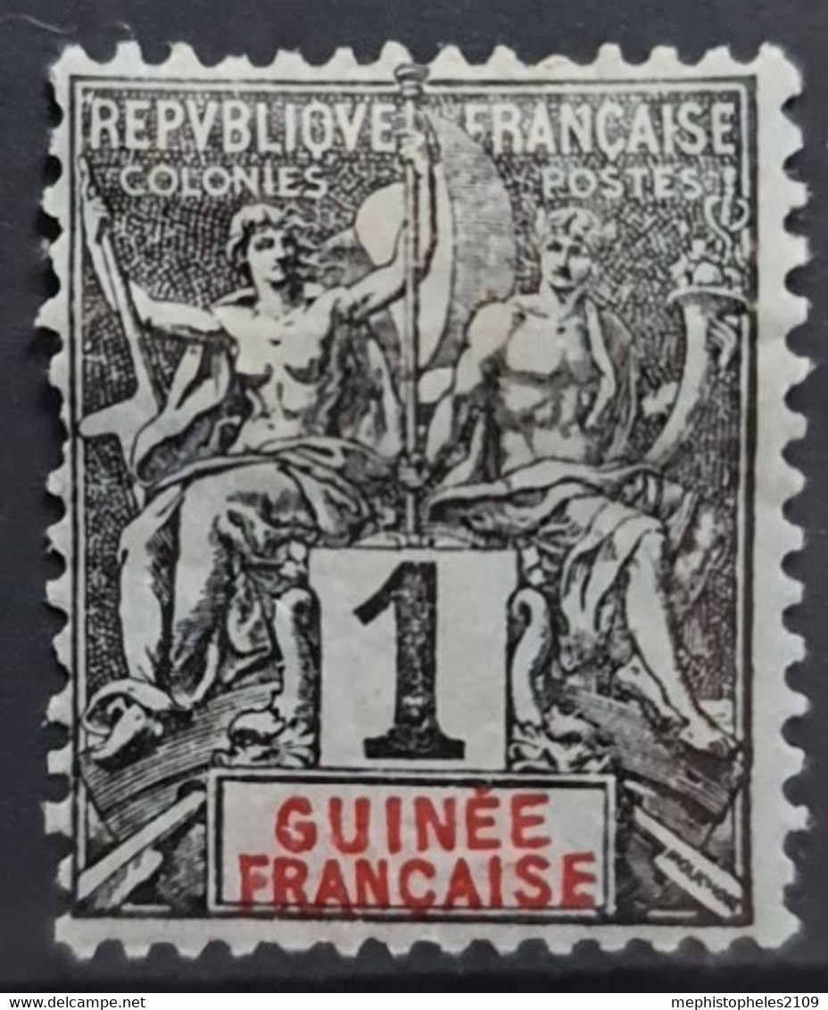 GUINÉE FRANCAISE 1892 - MLH - YT 1 - Unused Stamps