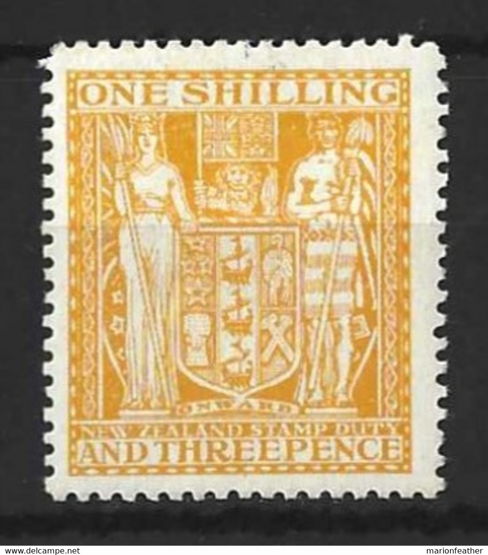 NEW ZEALAND...KING GEORGE VI..(1936-52.)......" 1940..".......1/3.........SGF191.........MH.... - Postal Fiscal Stamps