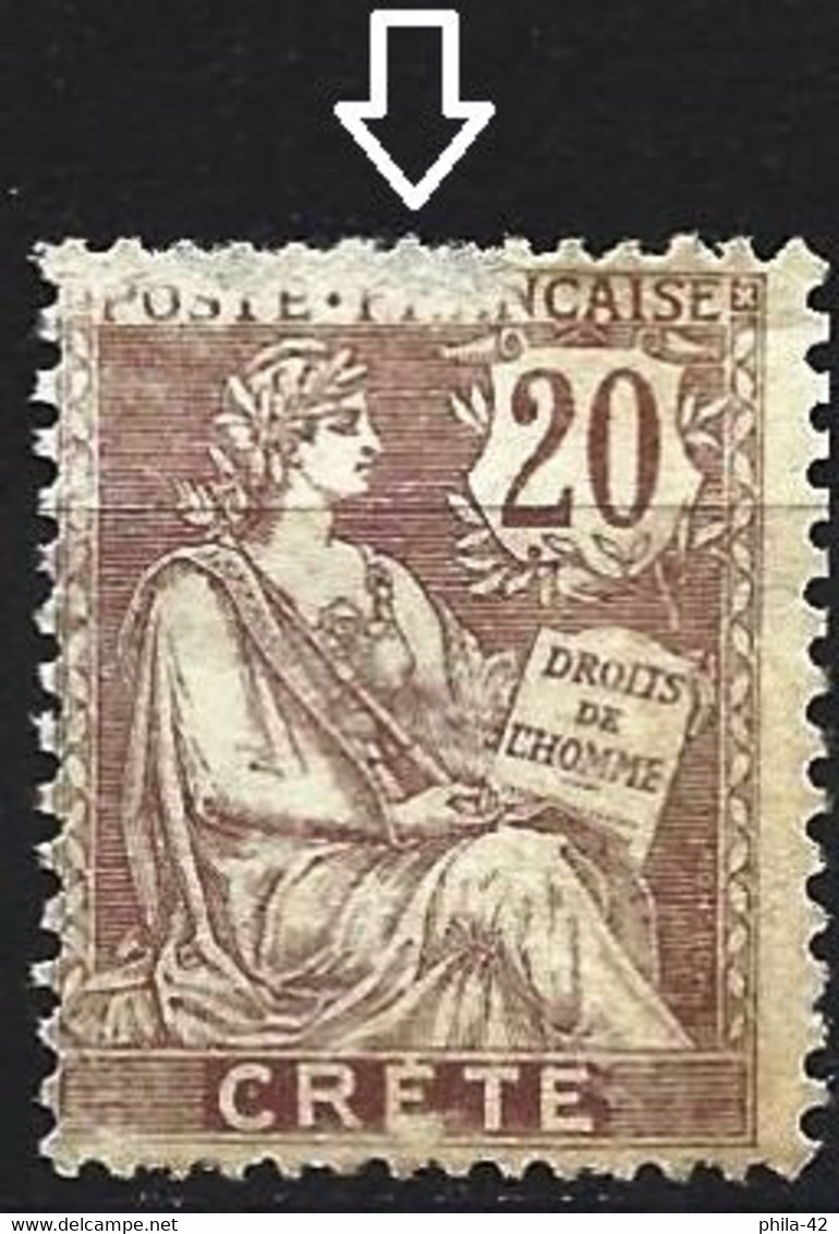 Crete 1903 - Mi 8 - YT 8 ( Type Mouchon ) - Used Stamps