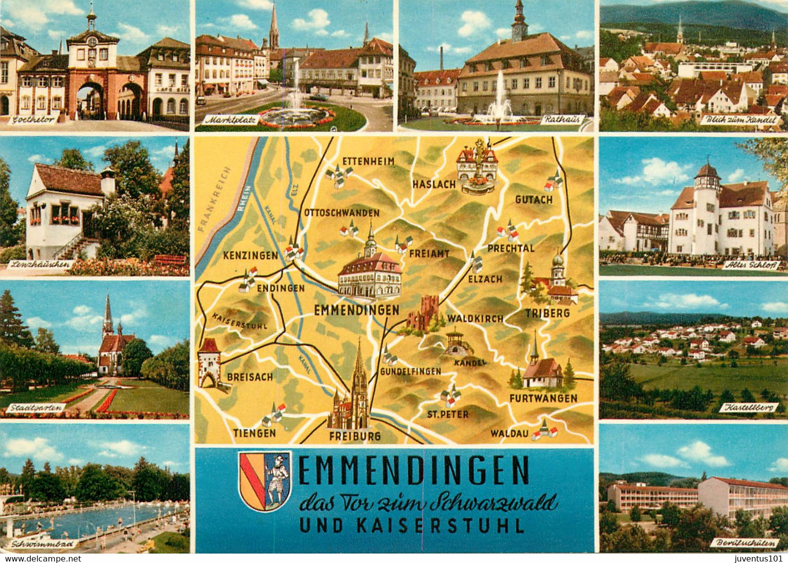 CPSM Emmendingen-Multivues        L1935 - Emmendingen