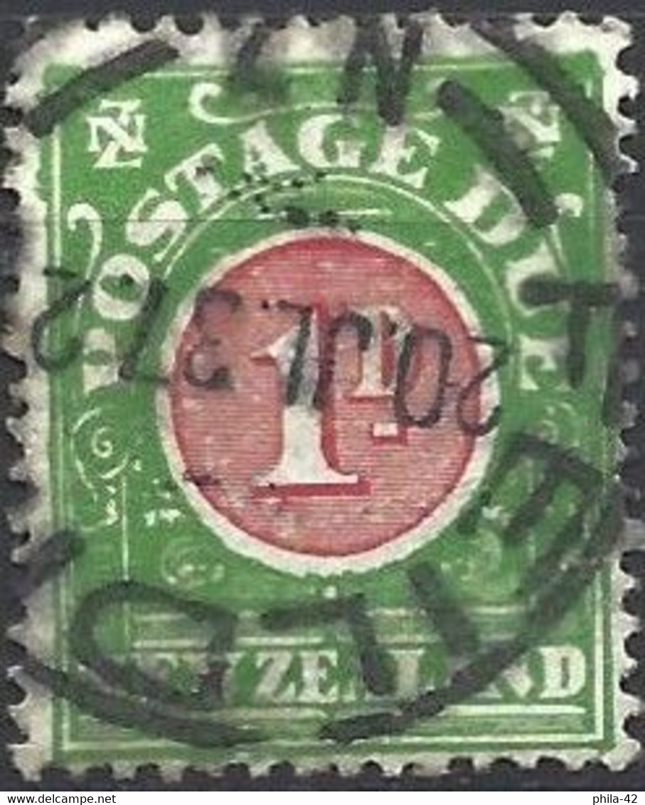 New-Zealand 1904 - Mi P 14C - YT T14 ( Postage Due ) - Portomarken