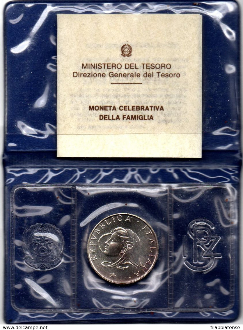 1987 - Italia 500 Lire Famiglia    ---- - Conmemorativas