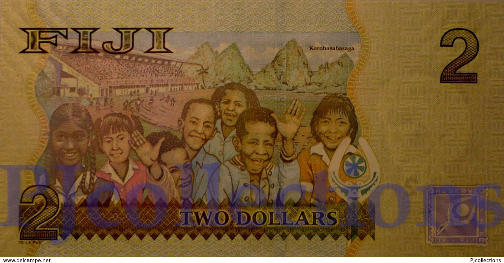 FIJI 2 DOLLARS 2007 PICK 109a UNC - Fiji