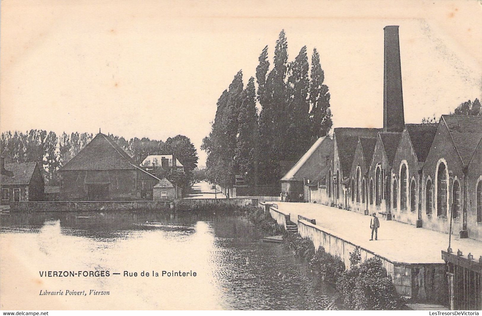 CPA - France - 18 - VIERZON FORGES - Rue De La Pointerie - Usine - Vierzon