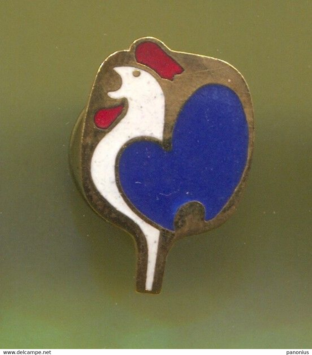 Table Tennis Tischtennis Ping Pong  - France  Federation, Vintage Pin  Badge Abzeichen, Enamel - Tennis De Table