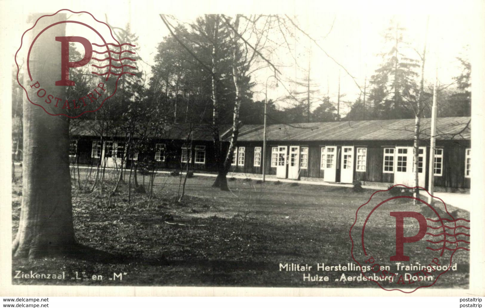 ECHTE FOTO  DOORN UTRECHT ZIEKENZAAL MILITAIRE HERSTELLINGS EN TRAININGSOORD HUIZE AERENBURG    NEDERLAND HOLLAND - Doorn