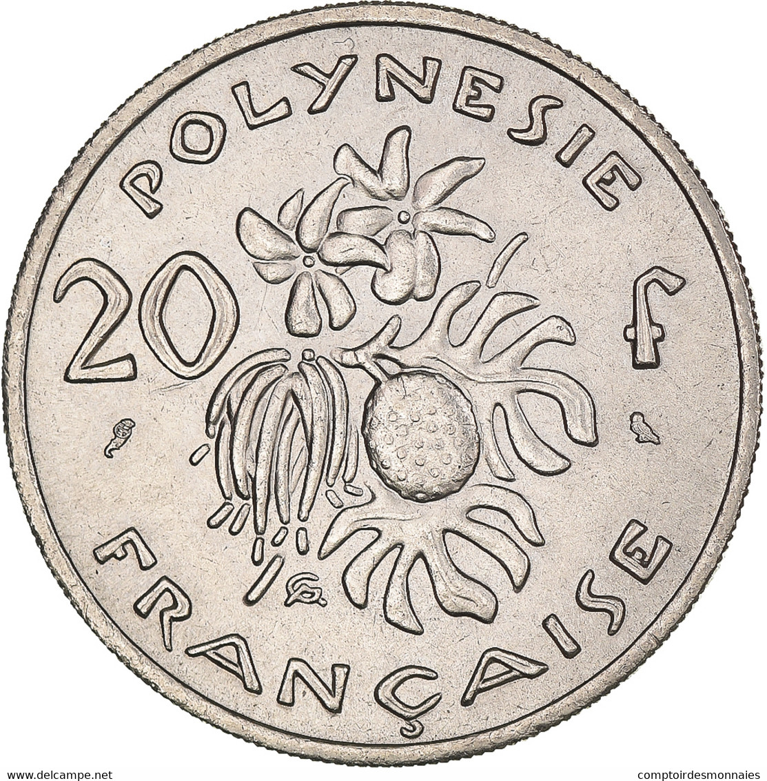 Monnaie, Polynésie Française, 20 Francs, 1967, Paris, TTB+, Nickel, KM:6 - Frans-Polynesië