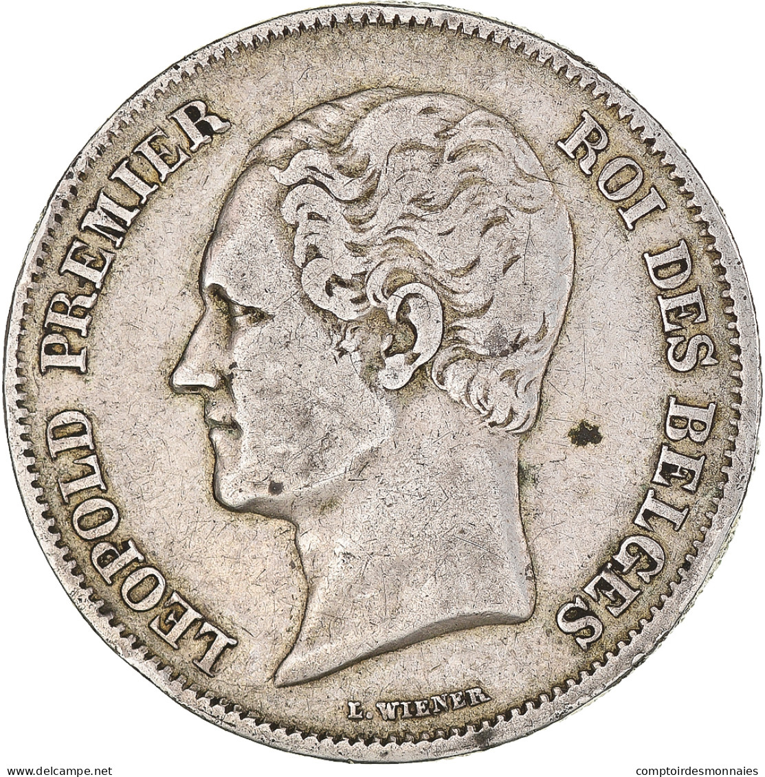 Monnaie, Belgique, Leopold I, 2-1/2 Francs, 1849, TB+, Argent, KM:11 - 2 ½ Frank