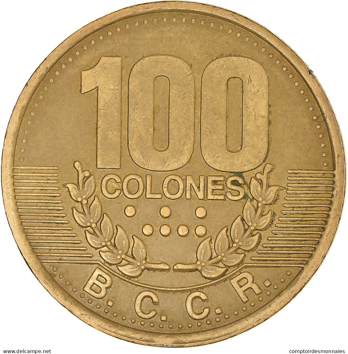 Monnaie, Costa Rica, 100 Colones, 1995, TTB, Brass Plated Steel, KM:230 - Costa Rica