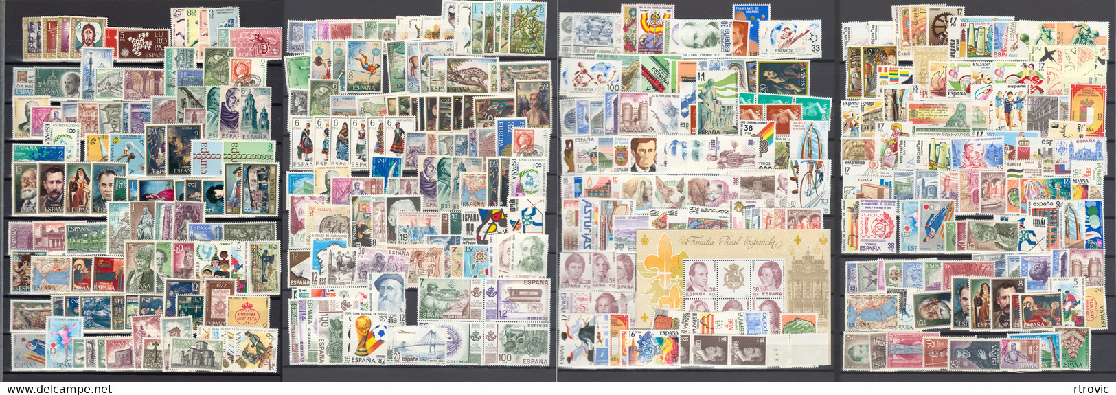 Lot De Timbres Neufs Espagne - Collections