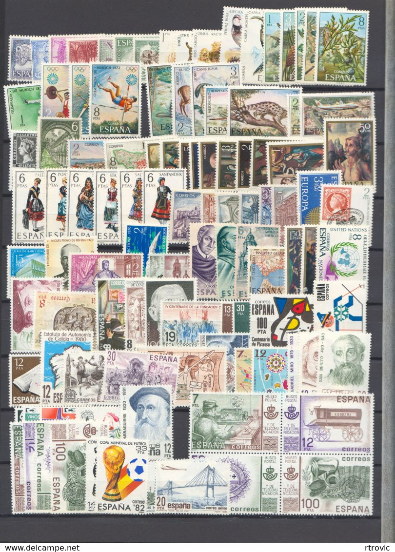 Lot De Timbres Neufs Espagne - Collections