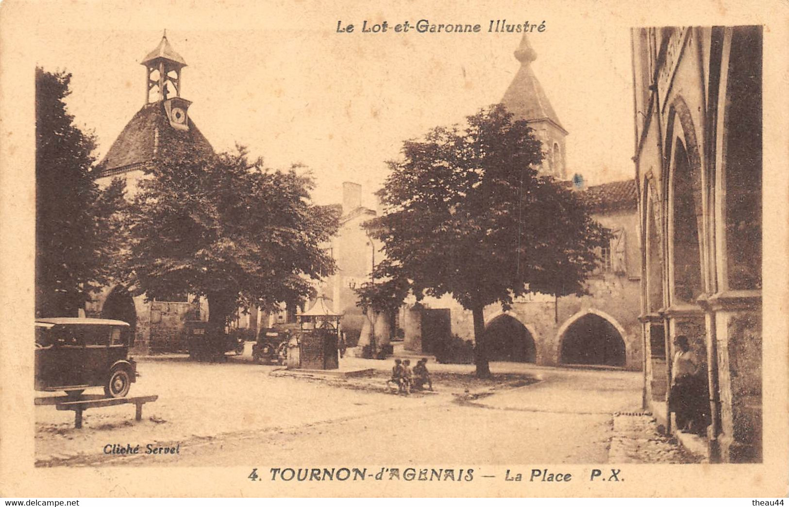 ¤¤   -   TOURNON-D'AGENAIS    -  La Place     -   ¤¤ - Tournon D'Agenais