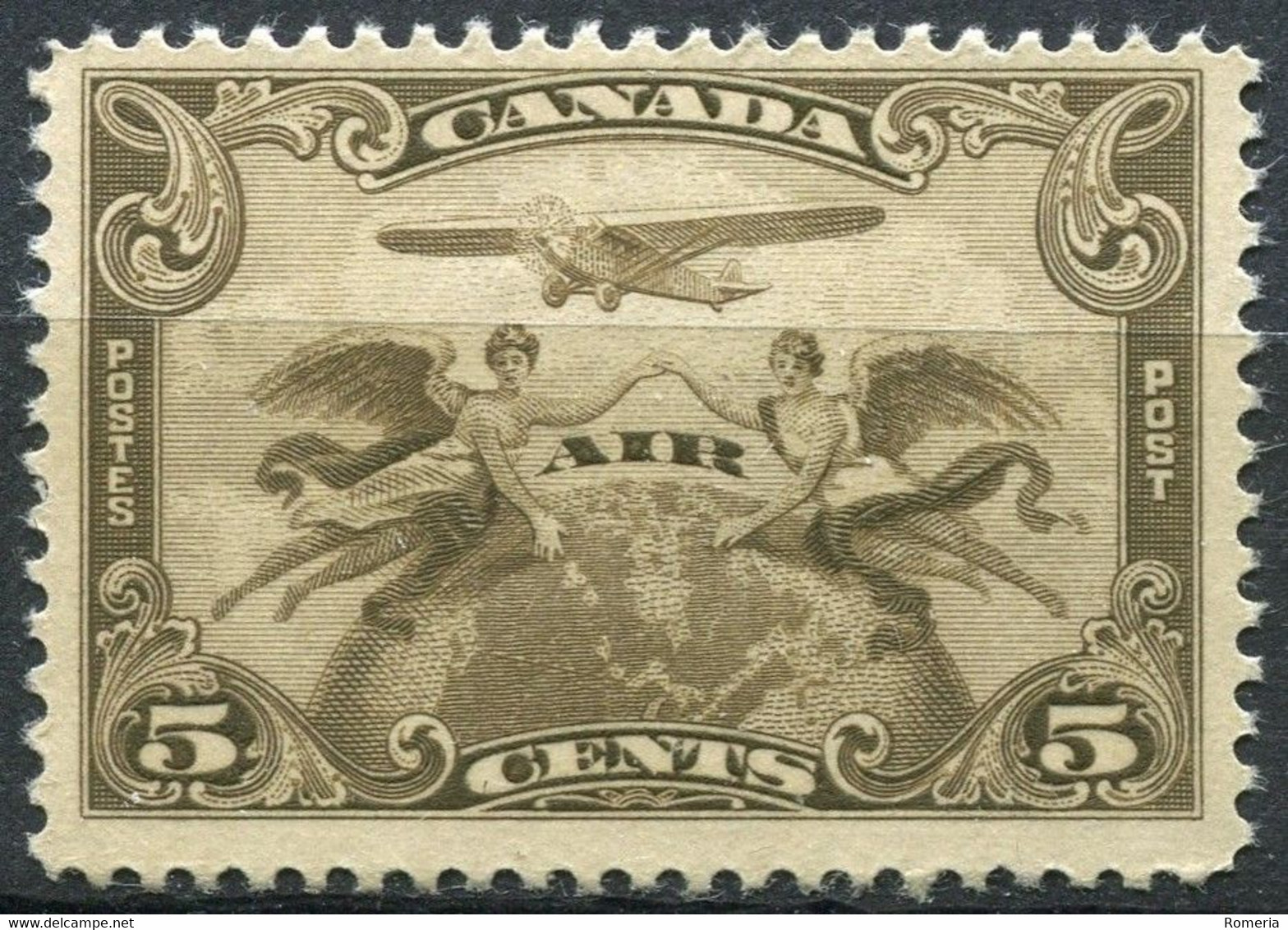 Canada - 1928 - Yt PA 1 - Poste Aérienne - ** - Posta Aerea