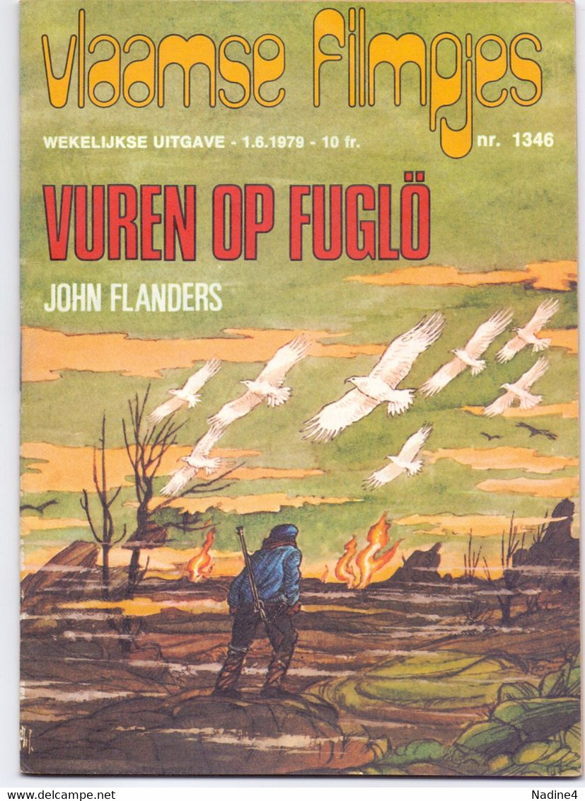 Tijdschrift Vlaamse Vlaamsche Filmpjes - N°1345 - Vuren Op Fuglö - John Flanders - 1979 - Kids