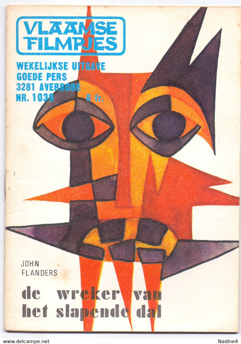 Tijdschrift Vlaamse Vlaamsche Filmpjes - N°1039 - De Wreker Van Het Slapende Dal - John Flanders - Juniors